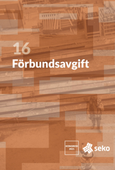 Omslag till "Förslag till förbundsavgift".