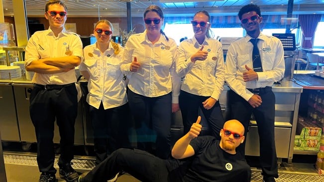 Seko sjöfolk medlemsvecka 2026, bilden är från Rederi Eckerö
