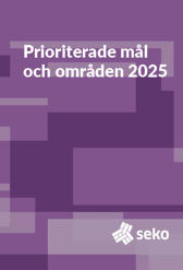 Omslag Sekos mål och prioriterade områden 2025