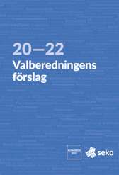 Omslag Valberedningens förslag