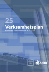 Omslag till "Verksamhetsplan".