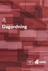 Omslag till dagordningen för kongressen 2021.