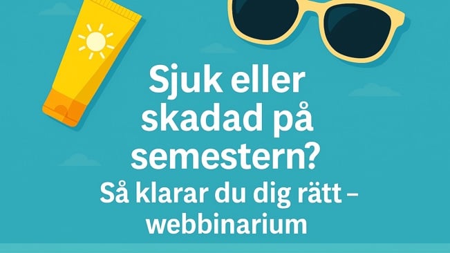 Webinarium om reseförsäkringar Folksam
