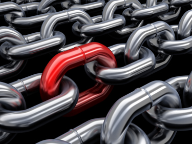 Bild på en kedja