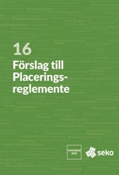 Omslag förslag till placeringsreglemente