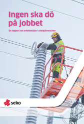 Omslag Ingen ska dö på jobbet