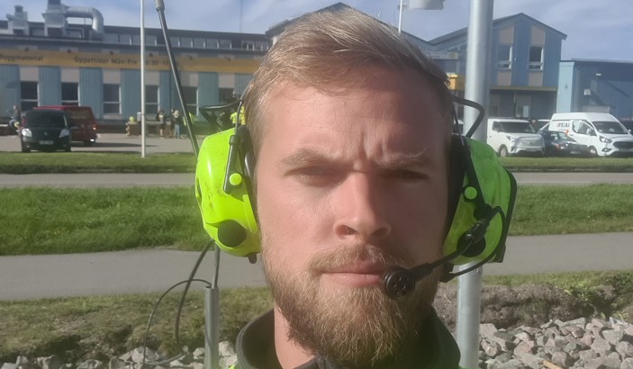 Porträttbild av Seko-medlem inom väg och ban.