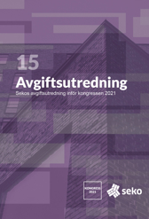 Omslag till "Avgiftsutredning".