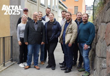 Bilder på deltagare från Seko.