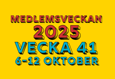 Banner medlemsveckan.