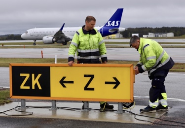 Lastning av flygplan