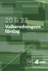 Omslag till "Valberedningens förslag".