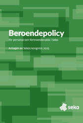 Omslag beroendepolicy