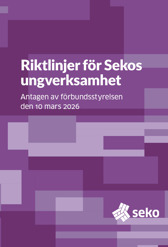 Omslag riktlinjer för ungverksamheen