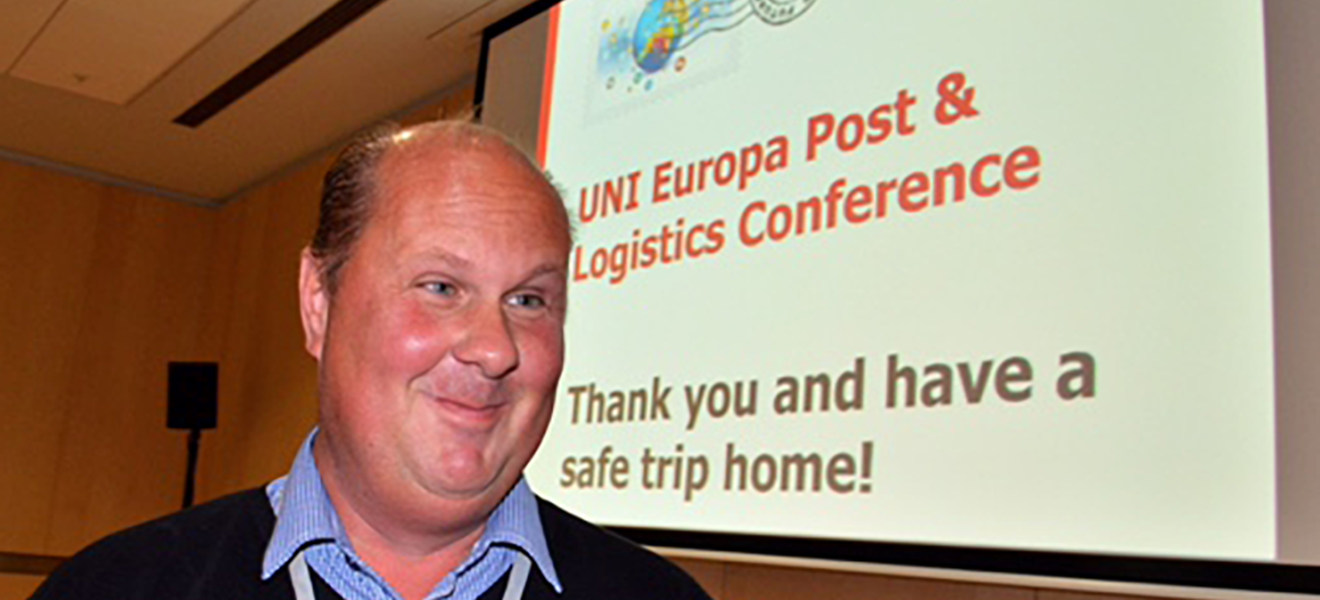 Jens Saverstam ny ordförande för UNI Europa Post & Logistik 